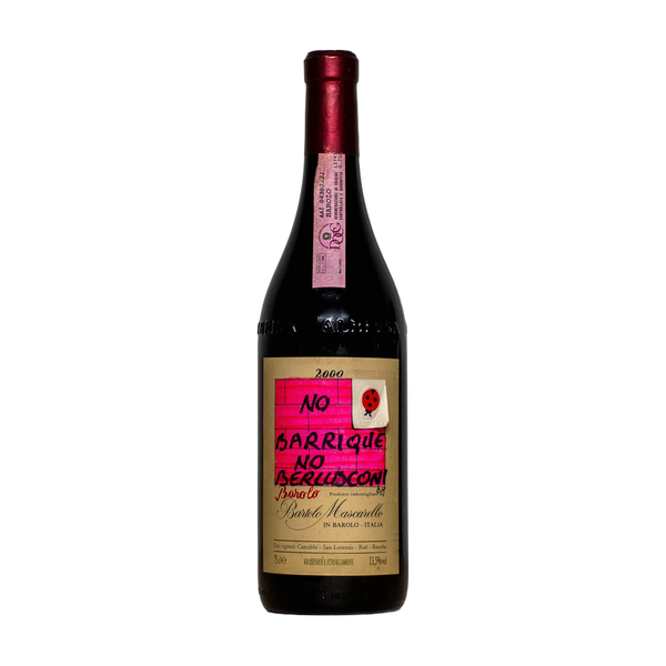 Bartolo Mascarello Barolo Artist Label No Barrique No Berlusconi 2000