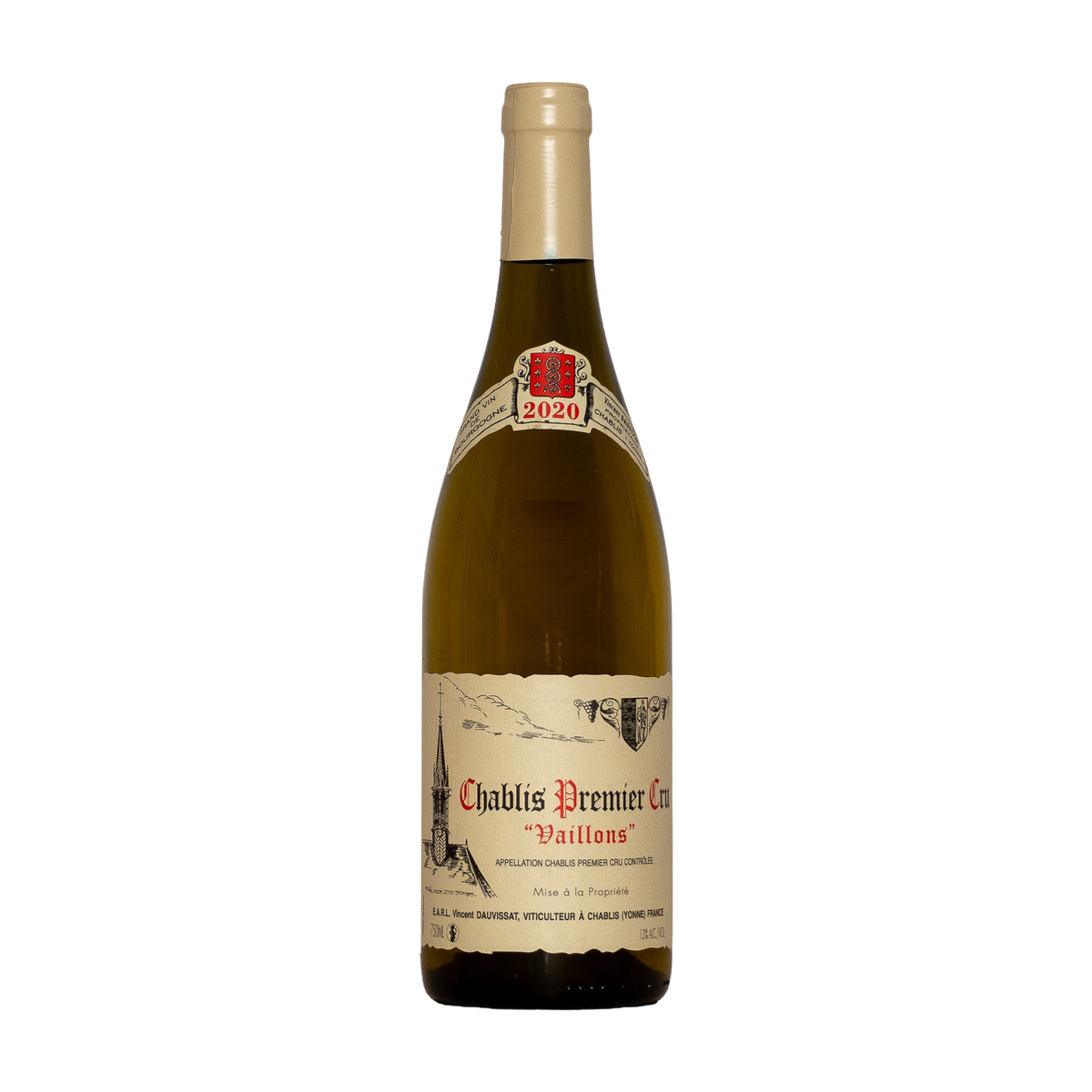 Vincent Dauvissat Chablis Vaillons 2020