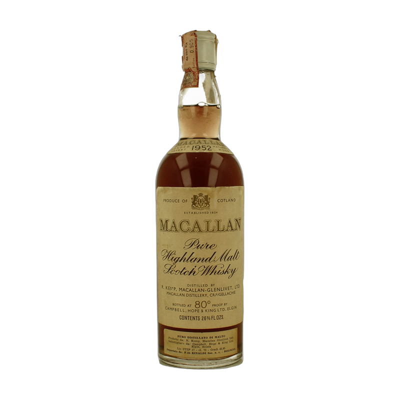 Macallan 1952 80Proof 15Y.O