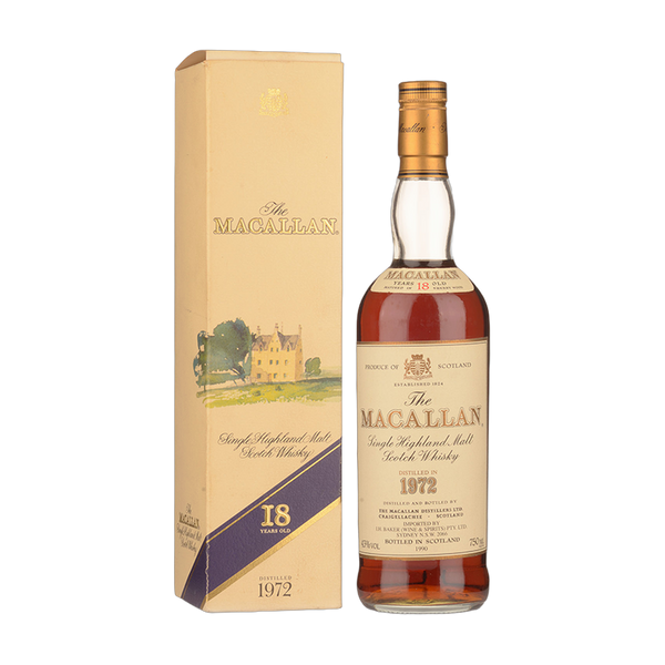 Macallan 1972 Scotch Whisky 18Y.O
