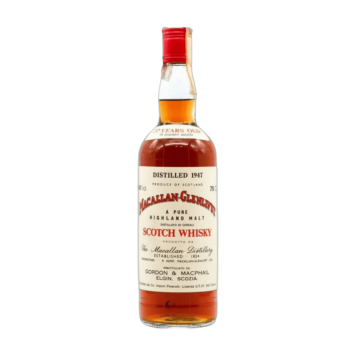 Gordon & MacPhail Macallan-Glenlivet 33 Y.o 1947 Pure Malt