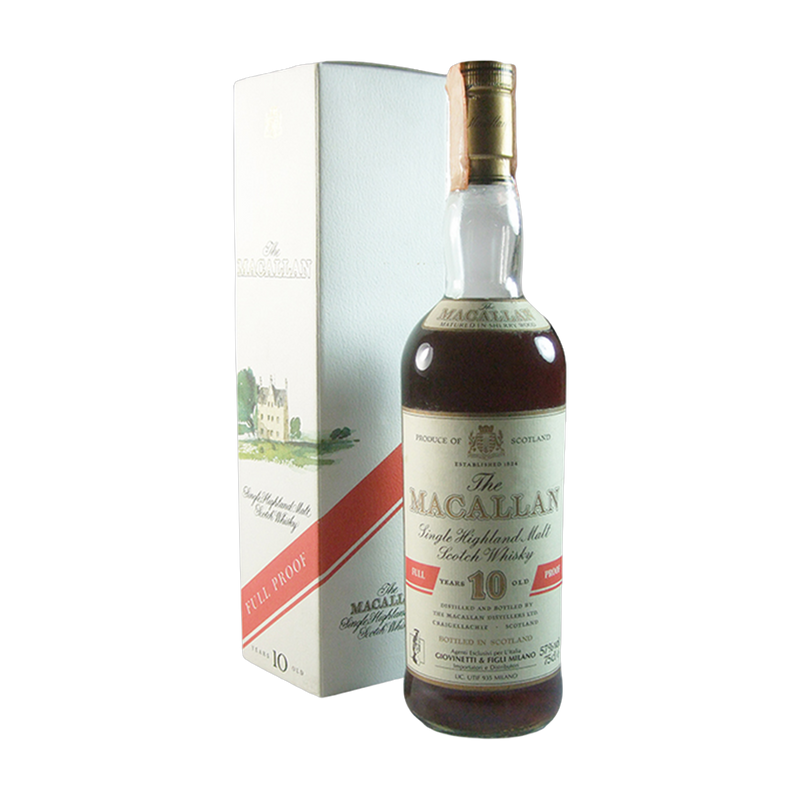 Macallan Scotch Whisky 10yo Full Proof