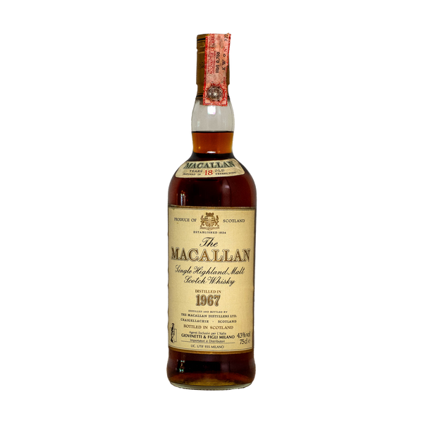 Macallan 1967 Scotch Whisky 18Y.O