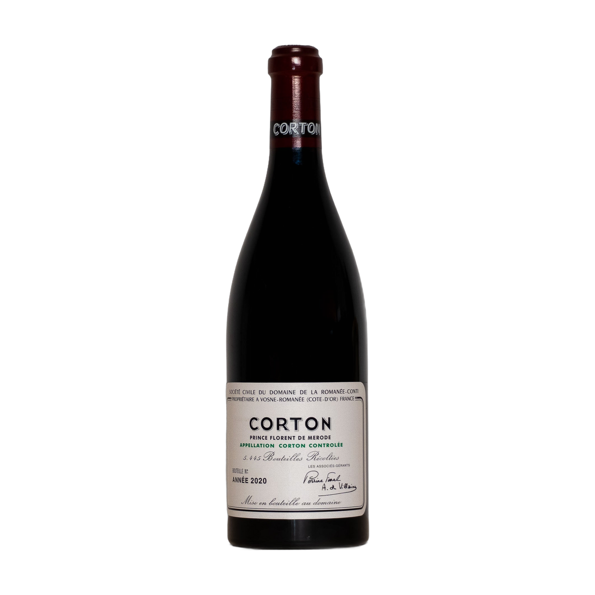 Romanee Conti Corton 2020