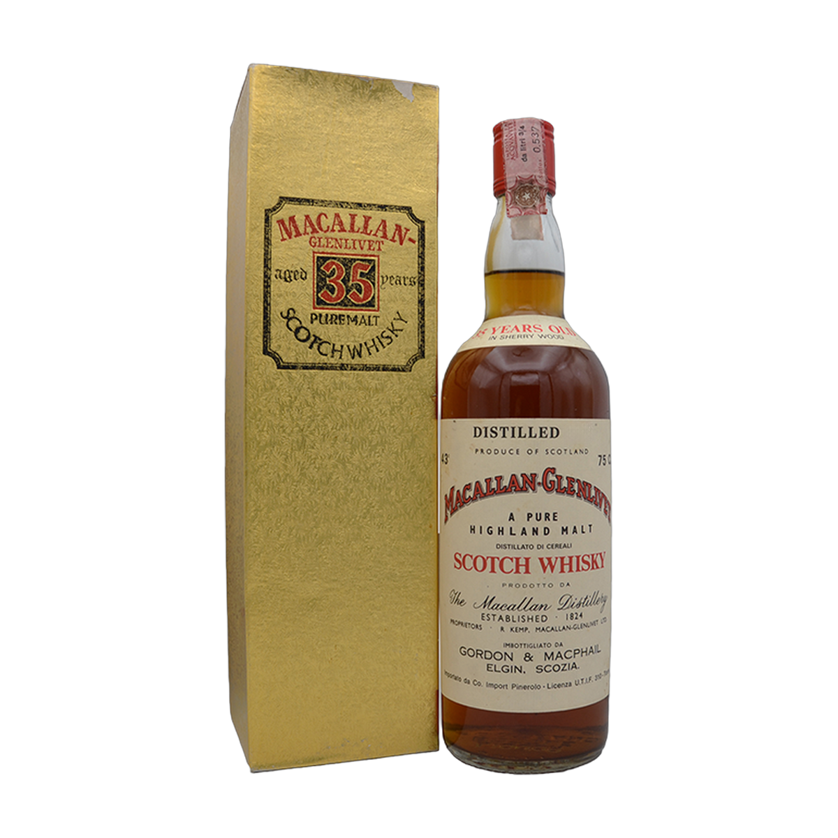 The Macallan Glenlivet 1938 35Y.O