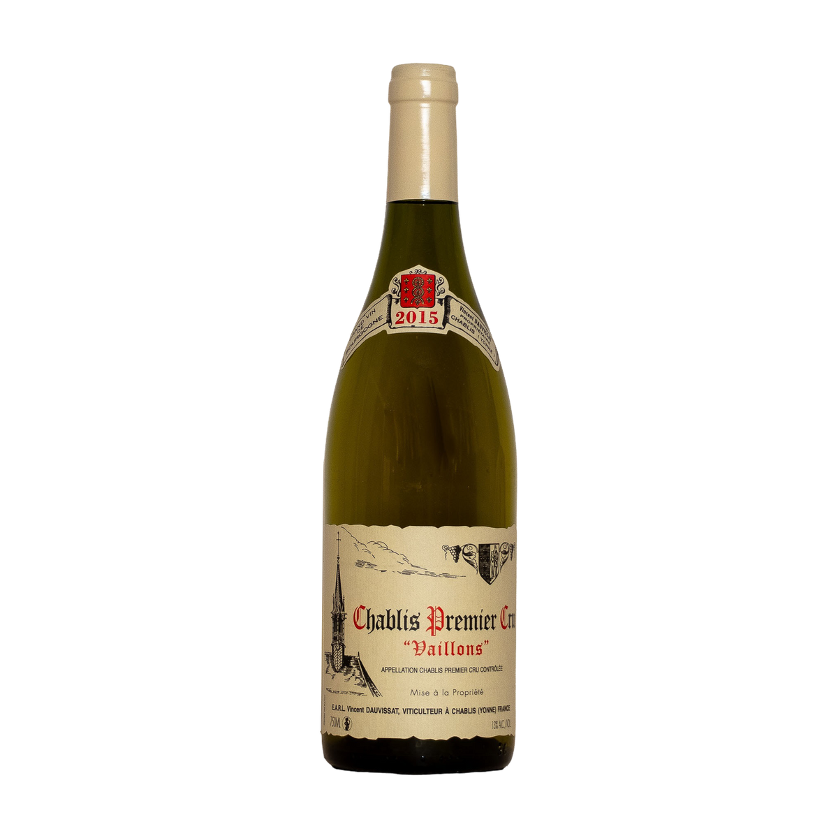 Vincent Dauvissat Chablis Vaillons 2015