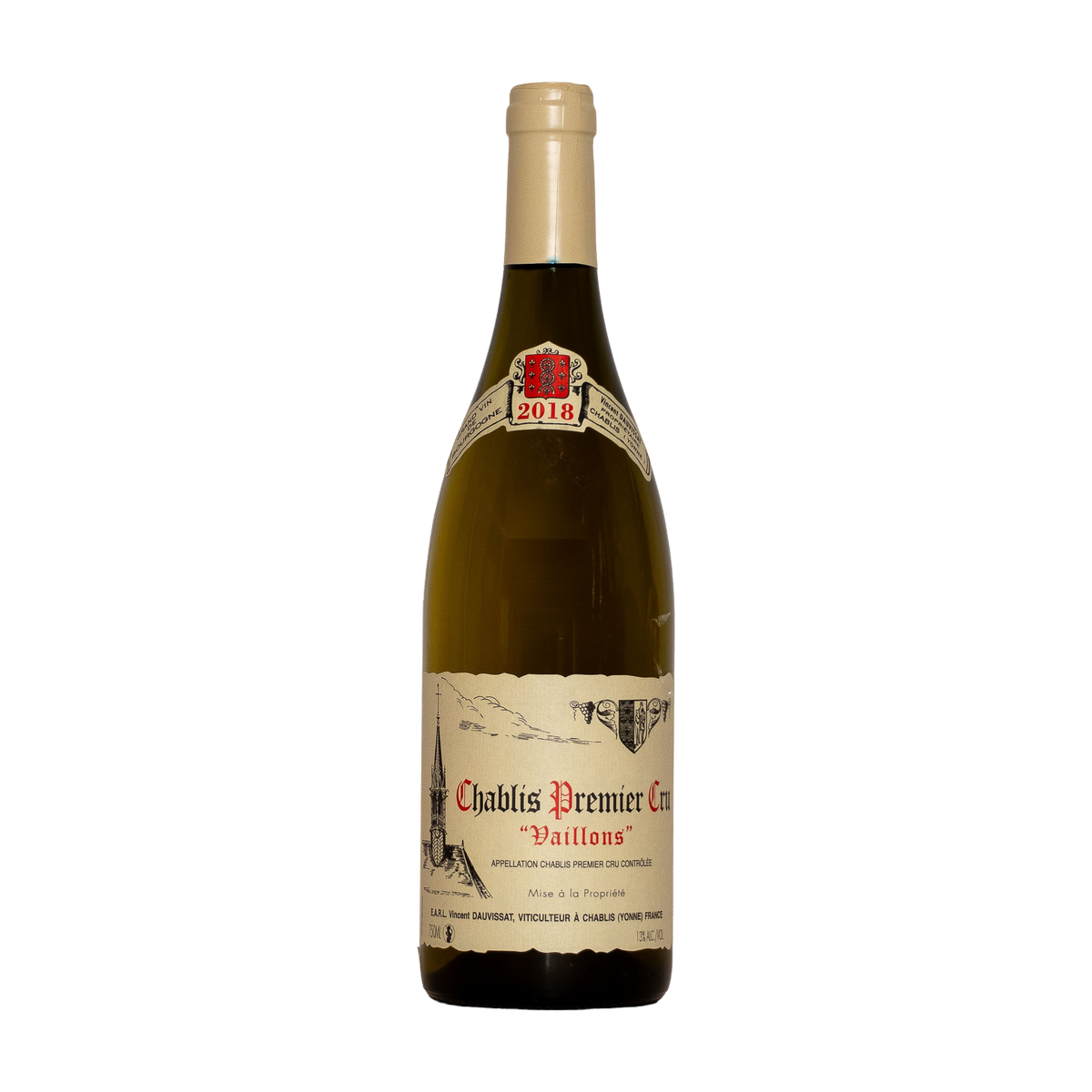 Vincent Dauvissat Chablis Vaillons 2018